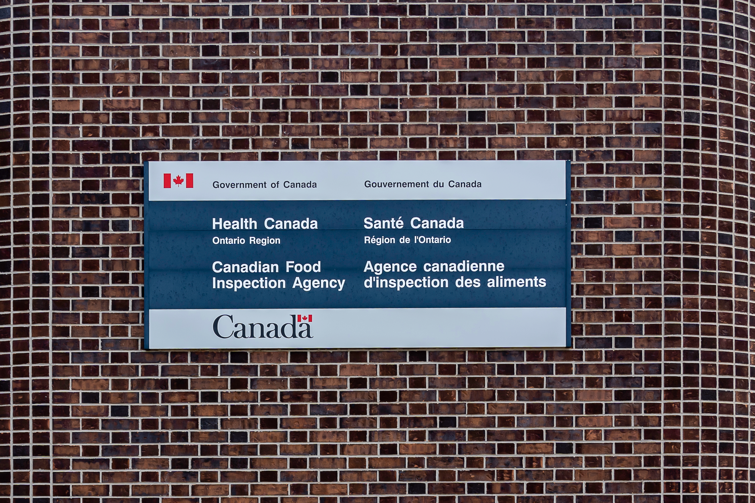 Health Canada sign outside a building